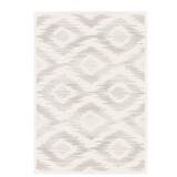 Saatse chenillematto valkoinen