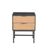 Safran yöpöytä tammi/musta