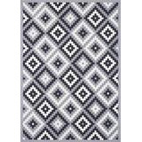 Saka chenillematto silver