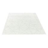 Sirpale viskoosimatto valkoinen