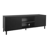 Solo tv-taso 2 ovella 166 cm musta