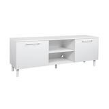 Solo tv-taso 2 ovella 166 cm valkoinen