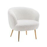 Teddy nojatuoli valkoinen