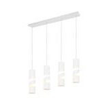 Trio Stream riippuvalaisin 4 osainen mattavalkoinen