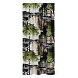 Vallila Aurajoki sivuverho green-yellow 140x250 cm