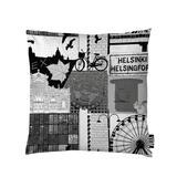 Vallila Helsinki koristetyynynpäällinen grey 43x43 cm
