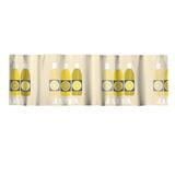 Vallila Jaffa kappaverho yellow 60x250 cm