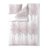 Vallila Koivikko pussilakanasetti mauve 150x210 cm