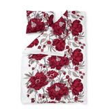 Vallila Rakkaustarina pussilakanasetti punainen 150x210 cm
