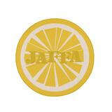 Vallila Sitrus matto yellow pyöreä 80 cm