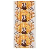 Vallila Yövuoro sivuverho 140x240 cm yellowwhite