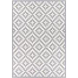 Viki 2-puoleinen puuvillamatto silver