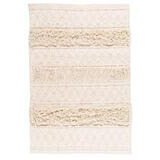 Vilja puuvillamatto luonnonvalkoinen