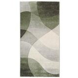 Virtaus plyysimatto vihreä