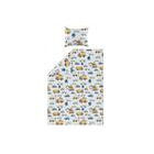 4living Biili pussilakanasetti sininen 150x210 cm