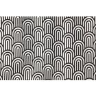 4living Curve kappaverho musta 45x250 cm