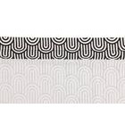 4living Curve kappaverho musta 45x250 cm