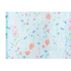 4living Floreo sivuverho 2 kpl sininen 140x240 cm