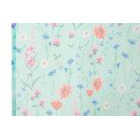 4living Floreo sivuverho 2 kpl vihreä 140x240 cm