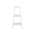 4Living Kukkapöytä valkoinen 74 cm