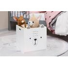 4living Teddy säilytyslaatikko valkoinen