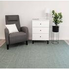 Aaron Dawn Foam kumipohjainen matto vihreä