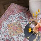 Aya sileäpintainen matto punainen-keltainen