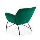 Belton nojatuoli tummanvihreä sametti