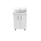 Bianco allaskaappi ovilla mattavalkoinen 50 cm