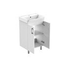 Bianco allaskaappi ovilla mattavalkoinen 50 cm