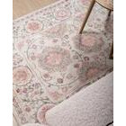 Botanic sileäpintainen matto roosa-harmaa