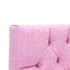 Buckingham sängynpääty Morgan 66 vaaleanpunainen, 86 cm
