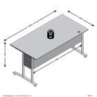 Calvia 2 työpöytä 160 cm