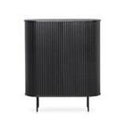 Cami lipasto rulo-liukuovilla musta 100 cm