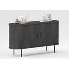 Cami senkki rulo-liukuovilla musta 140 cm