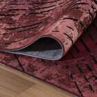 Elite 8801 sileäksi kudottu matto punainen