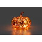 Finnlumor Kurpitsa 15 micro led koristevalaisin oranssi 18,5 cm
