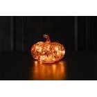 Finnlumor Kurpitsa 15 micro led koristevalaisin oranssi 18,5 cm