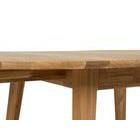 Gem jatkettava ruokapöytä tammi 110-160x110 cm