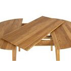 Gem jatkettava ruokapöytä tammi 110-160x110 cm