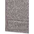 Härma chenillematto linen