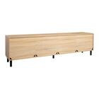 Hiipakka Solo tv-taso 2 ovella 220 cm hunajatammi