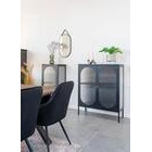 House Nordic Adelaide vitriini musta