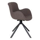 House Nordic Amorim kääntyvä tuoli mushroom boucle