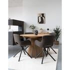 House Nordic Amorim kääntyvä tuoli mushroom boucle
