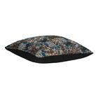 House Nordic Blossom koristetyyny sininen-ruskea 45x45 cm