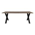 House Nordic Bordeaux lankkupöytä savutammi 200 cm