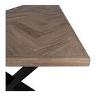 House Nordic Bordeaux lankkupöytä savutammi 200 cm