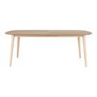 House Nordic Carmona ruokapöytä white oiled oak 100x200 cm