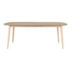 House Nordic Carmona ruokapöytä white oiled oak 100x200 cm